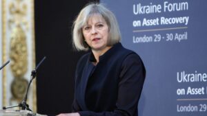 Theresa May, primera ministra del Reino Unido