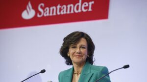 Ana Bot&iacute;n, presidenta de Banco Santander