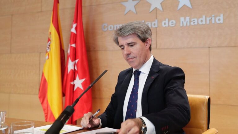 Angel Garrido, portavoz del Gobierno de la Comunidad de Madrid