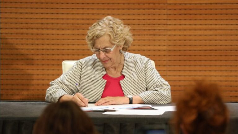 Manuela Carmena, alcaldesa de Madrid.