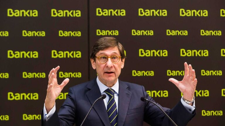 José Ignacio Goirigolzarri, presidente de Bankia