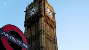 Londres big ben metro