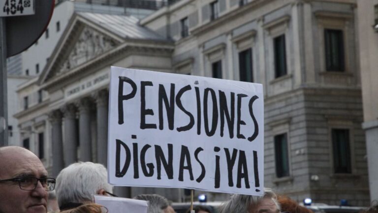 Manifestación Ley Mordaza y Pensiones