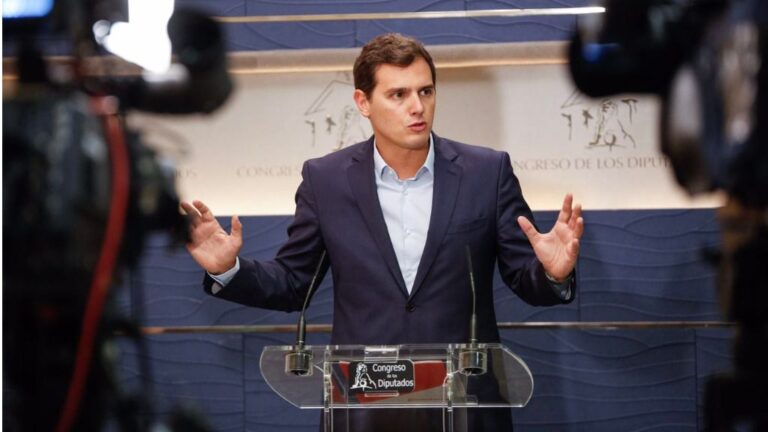 Albert Rivera, presidente de Ciudadanos