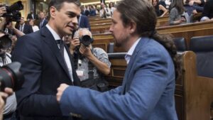 Pedro Sanchez y Pablo Iglesias