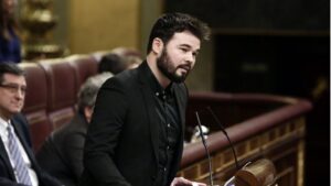 Gabriel Rufián, diputado de ERC.