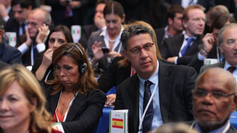 Xavier García Albiol, presidente del Grupo Popular en el Parlamento de Cataluña
