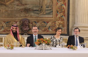 Felipe VI, Arabia Saudí, Letizia, Mariano Rajoy