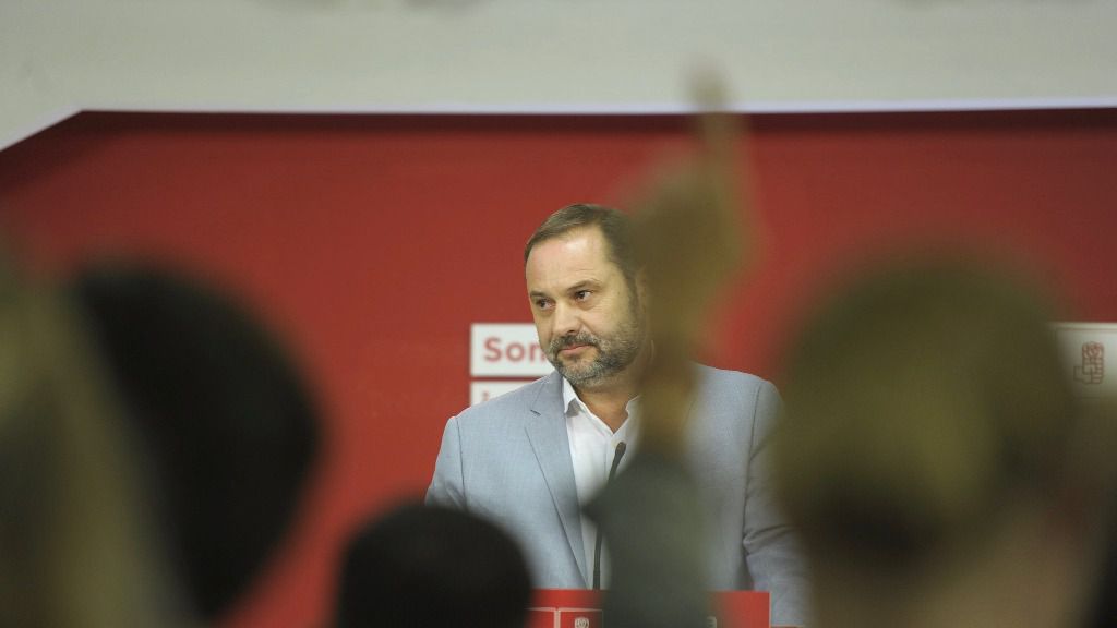 José Luis Ábalos, portavoz del PSOE en el Congreso
