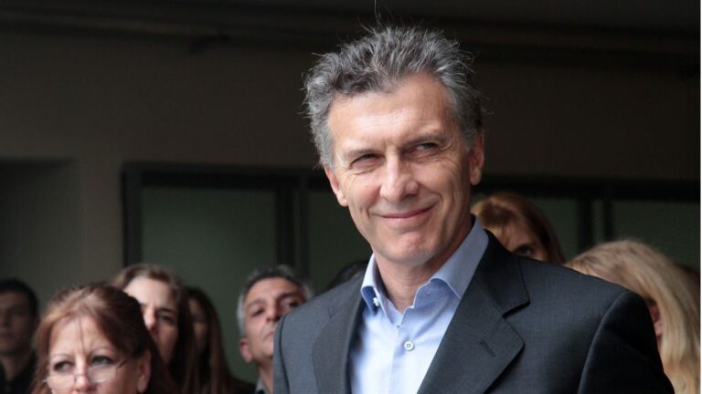 Mauricio Macri, presidente de Argentina