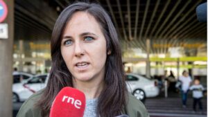 Ione Belarra, portavoz adjunta de Unidos Podemos