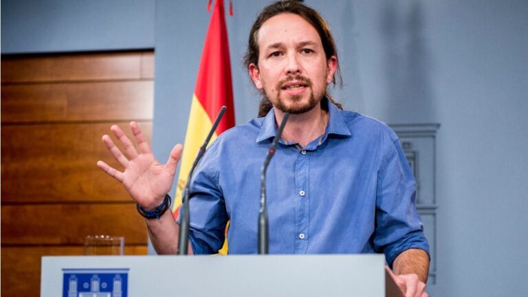 Pablo Iglesias, secretario general de Podemos