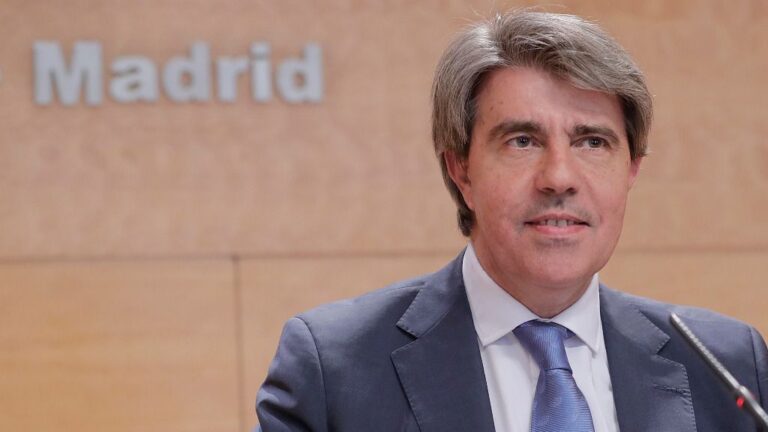 Angel Garrido, portavoz del Gobierno de la Comunidad de Madrid