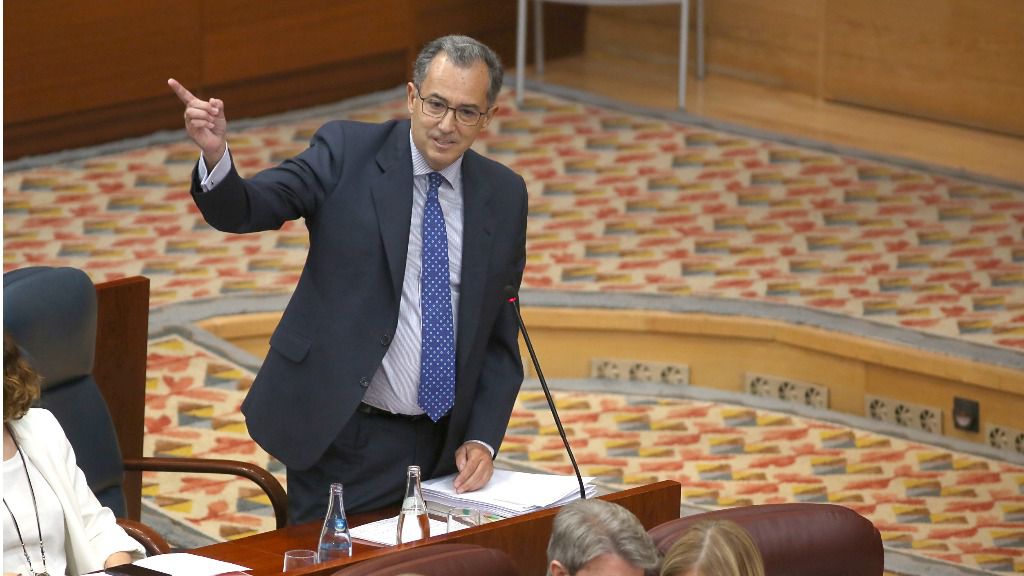 Enrique Ossorio, portavoz del PP en la Asamblea de Madrid