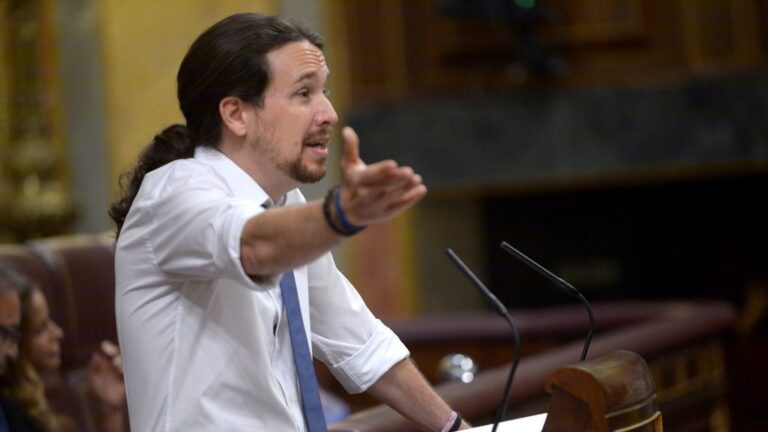 Pablo Iglesias, secretario general de Podemos