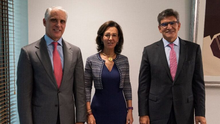 Andrea Orcel, Ana Botín, José Antonio Álvarez