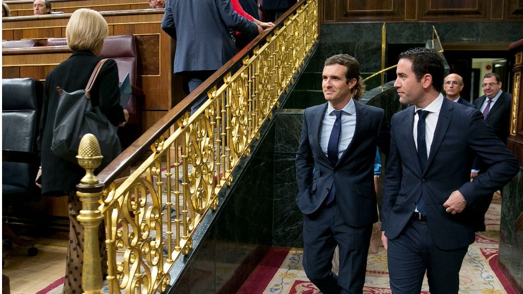 Pablo Casado y Teodoro García Egea