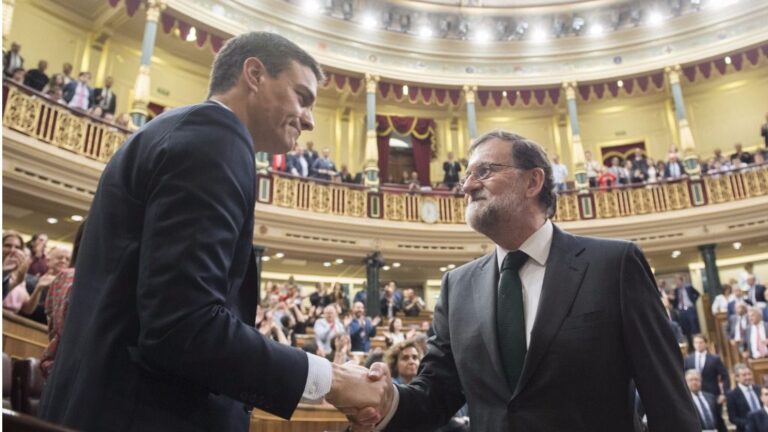 Pedro Sanchez y Mariano Rajoy