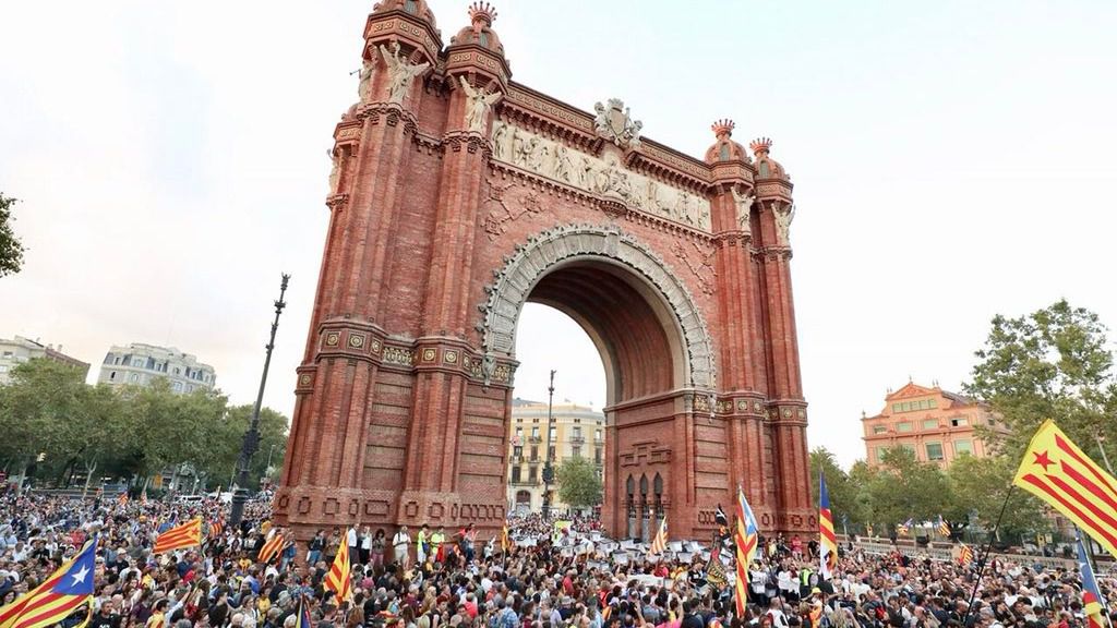 Manifestación por el 1-O