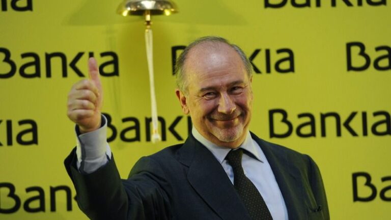 Rodrigo Rato, expresidente de Bankia