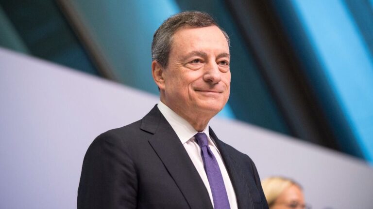 El presidente del BCE, Mario Draghi