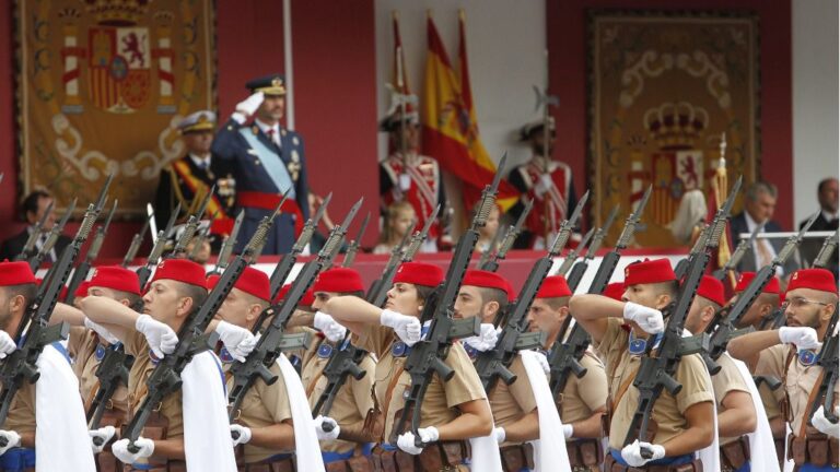 Desfile del 12 de octubre.