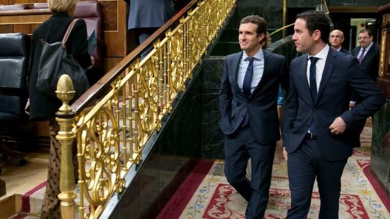 Pablo Casado y Teodoro García Egea