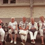 Jubilada pensionista persona mayor