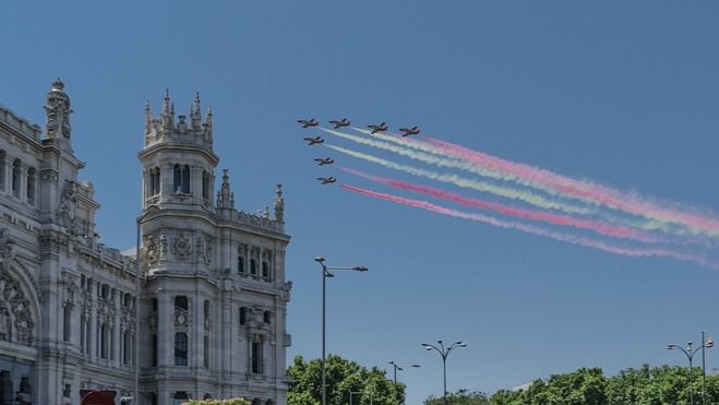 Desfile militar en Madrid