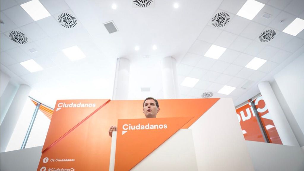 Albert Rivera, presidente de Ciudadanos