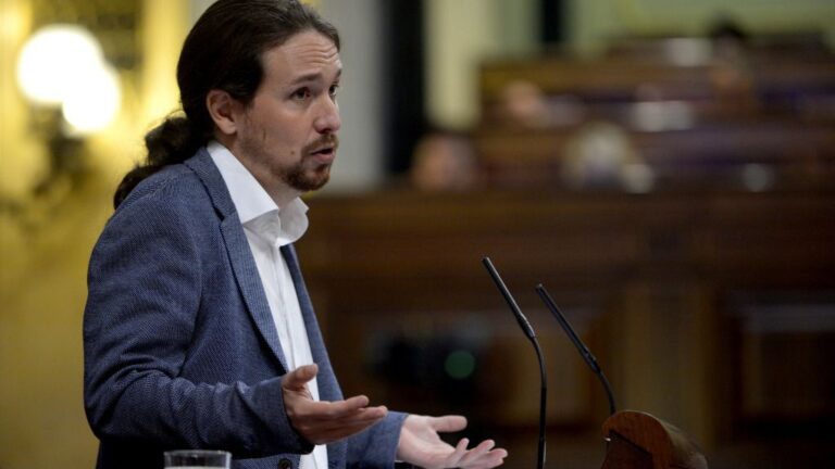 Pablo Iglesias, secretario general de Podemos