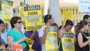 Adicae manifestación