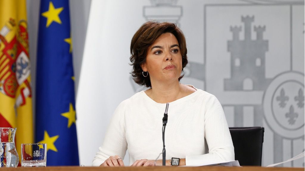 Soraya Sáenz de Santamaría, vicepresidenta del Gobierno