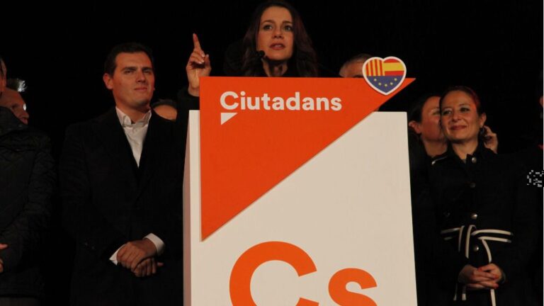 Inés Arrimadas, líder de Ciudadanos en Cataluna