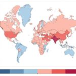 Mapa de contaminación mundial