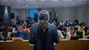 Pablo Iglesias, secretario general de Podemos