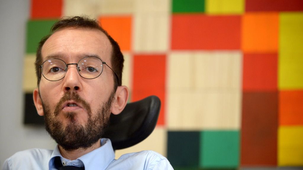 Pablo Echenique, secretario de Organización de Podemos