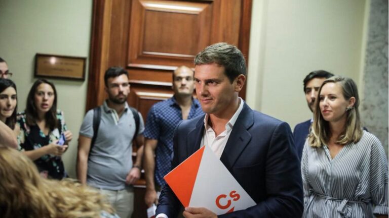 Albert Rivera, presidente de Ciudadanos