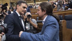 Pedro Sanchez y Pablo Iglesias