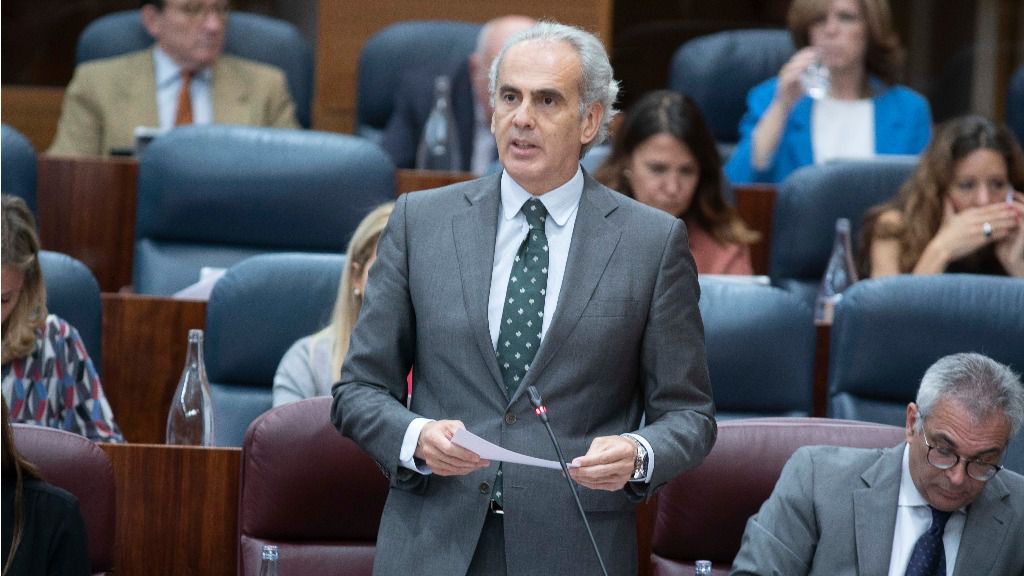 Enrique Ruiz Escudero, consejero de Sanidad de la Comunidad de Madrid