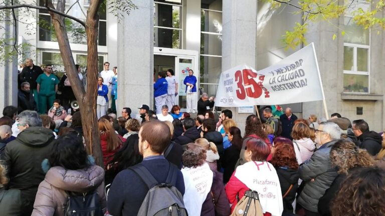 Manifestación de Sanidad