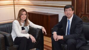 Susana Díaz y Juan Marín