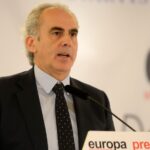 Enrique Ruiz Escudero, consejero de Sanidad de Madrid, en el desayuno informativo de Europa Press