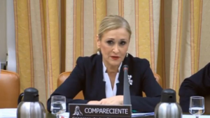 Cristina Cifuentes en el Congreso.