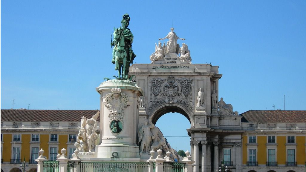 La Praça do Comércio ( Lisboa)