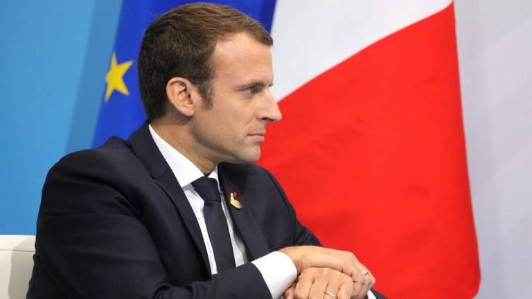 Emmanuel Macron, presidente de Francia