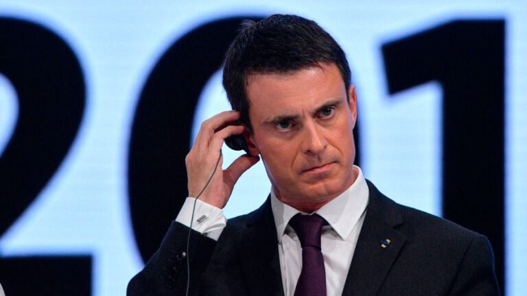 Manuel Valls, exprimer ministro de Francia