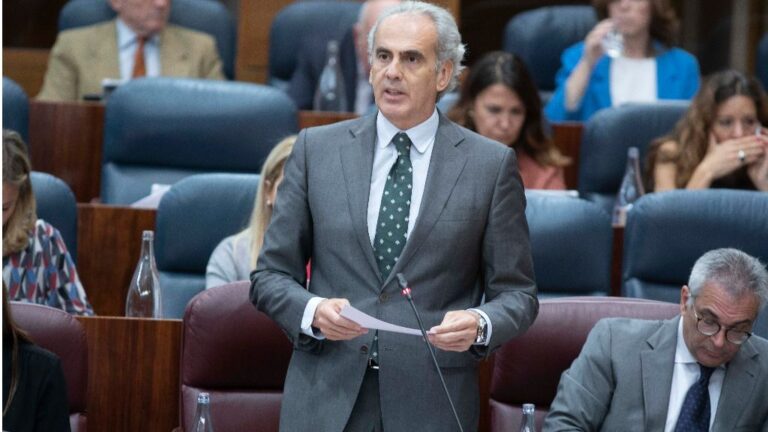 Enrique Ruiz Escudero, consejero de Sanidad de la Comunidad de Madrid