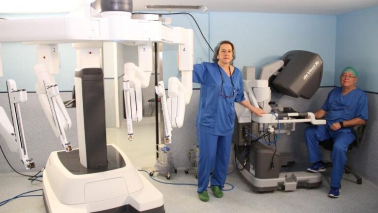 El robot Da Vinci en el Hospital Clínico San Carlos