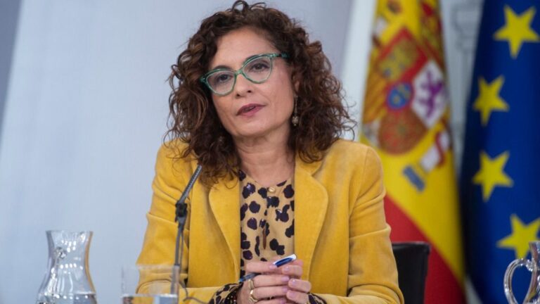 La ministra de Hacienda, María Jesús Montero